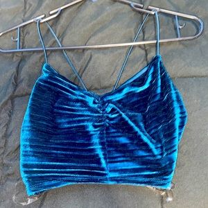 size xs navy blue tank (wild fable)